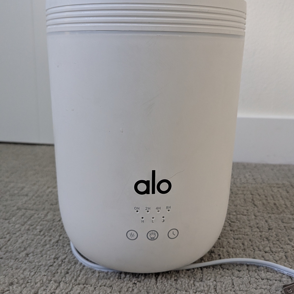 ALO Yoga White Humidifier